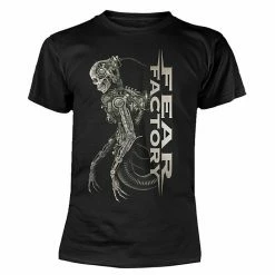 Men's T-shirt FEAR FACTORY - MECHANICAL SKELETON - PLASTIC HEAD