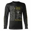 Men's T-shirt Long Sleeve GOJIRA - FORTITUDE TRACKLIST - ORGANIC - PLASTIC HEAD