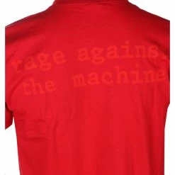 T-shirt Metal Men's Rage Against The Machine - Red Star - NNM -Cheap Gothic & Punk Shop SA042