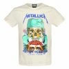 Men's T-shirt METALLICA - CRASH COURSE - VINTAGE WHITE - AMPLIFIED
