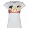 Women's T-shirt Blondie - Parallel Lines Halftone - WHITE - ROCK OFF -Cheap Gothic & Punk Shop aaa022