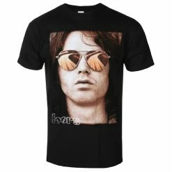 Men's T-shirt Doors - Jim Face - BLACK - ROCK OFF
