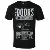 Men's T-shirt Doors - Advance Final - BLACK - ROCK OFF -Cheap Gothic & Punk Shop aasdw028