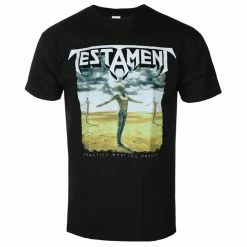Men's T-shirt TESTAMENT - PRACTICE WHAT YOU PREACH - PLASTIC HEAD
