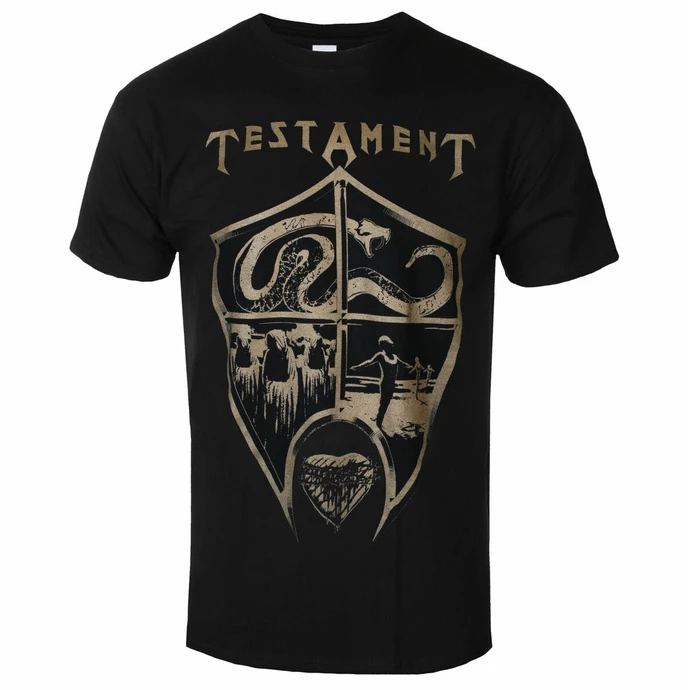 Men's T-shirt TESTAMENT - CREST SHIELD - PLASTIC HEAD 3 Men's T-shirt TESTAMENT - CREST SHIELD - PLASTIC HEAD