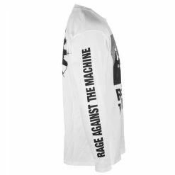 Men's Long-sleeved T-shirt RAGE AGAINST THE MACHINE - NUNS AND GUNS - PLASTIC HEAD -Cheap Gothic & Punk Shop adx006