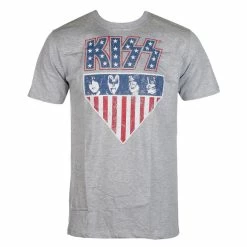 Men's T-shirt Kiss - Stars And Stripes - ROCK OFF