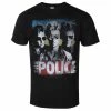 T-shirt Metal Men's Police - GREATEST HITS - LIQUID BLUE -Cheap Gothic & Punk Shop afjh029