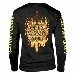 Men's T-shirt With Long Sleeves AMON AMARTH - ODEN WANTS YOU - PLASTIC HEAD -Cheap Gothic & Punk Shop amon zwo001
