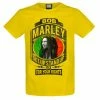 Men's T-shirt BOB MARLEY - FIGHT FOR YOUR RIGHTS - YEL LOW RAVEN - AMPLIFIED -Cheap Gothic & Punk Shop amplified bobmarley bobmarleyfightforyourrights 1622736160ZAV210770F02 YR