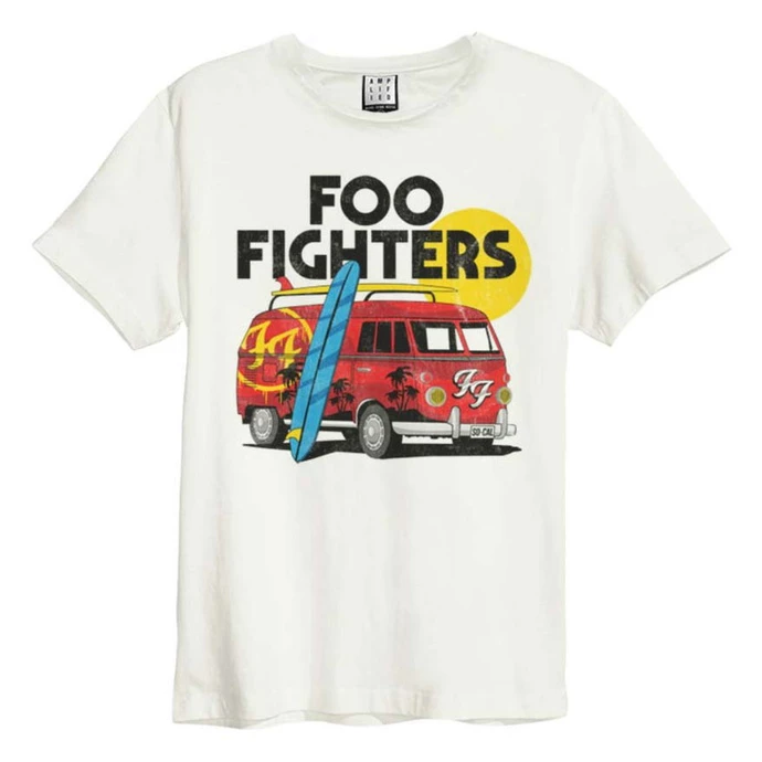 T-shirt Metal Men's Foo Fighters - CAMPER VAN - AMPLIFIED 3 T-shirt Metal Men's Foo Fighters - CAMPER VAN - AMPLIFIED