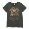 T-shirt Metal Women's Queen - Royal Crest - AMPLIFIED