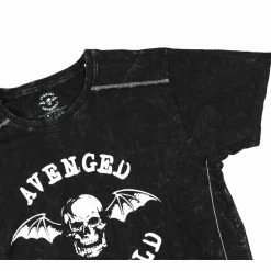 Men's T-shirt Avenged Sevenfold - Logo - Snow Wash - ROCK OFF -Cheap Gothic & Punk Shop aock off seda batika p016