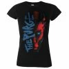 Women's T-shirt Within Temptation - Purge Outline - Red Face - ROCK OFF -Cheap Gothic & Punk Shop aqw009