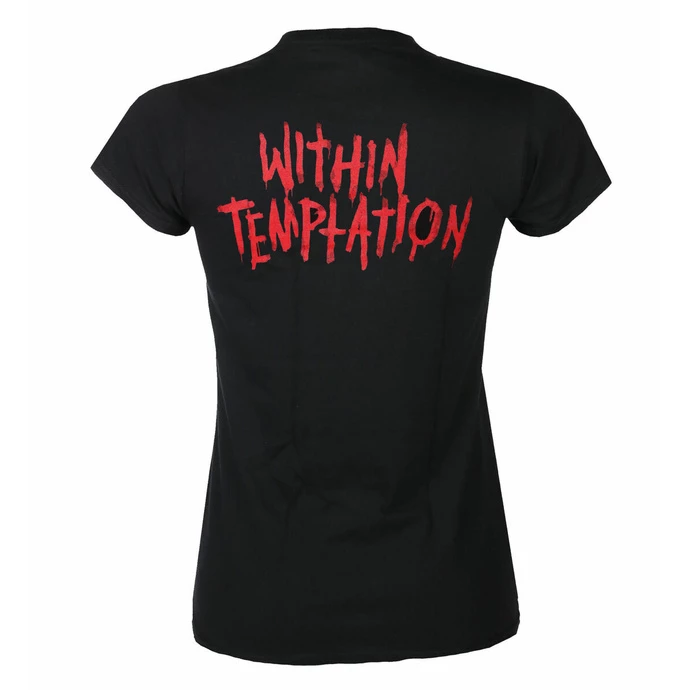 Women's T-shirt Within Temptation - Purge Outline - Red Face - ROCK OFF 4 Women's T-shirt Within Temptation - Purge Outline - Red Face - ROCK OFF - Image 2