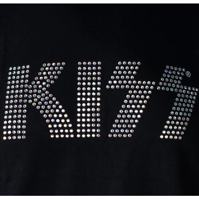 T-shirt Metal Men's Kiss - Logo Diamante - ROCK OFF 4 T-shirt Metal Men's Kiss - Logo Diamante - ROCK OFF - Image 2