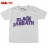 Children's T-shirt Black Sabbath - Wavy Logo - ROCK OFF -Cheap Gothic & Punk Shop asa 010