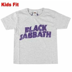 Children's T-shirt Black Sabbath - Wavy Logo - ROCK OFF