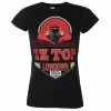 Women's T-shirt ZZ-Top - Lowdown Since 1969 - Black - HYBRIS -Cheap Gothic & Punk Shop asdd024 kopie