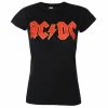 T-shirt Metal Women's AC-DC - Logo - ROCK OFF