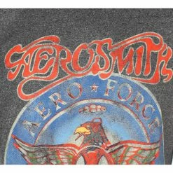Men's T-shirt Aerosmith - Aero Force - BRINDLE - ROCK OFF -Cheap Gothic & Punk Shop awe005