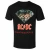 Men's T-shirt DIAMOND X AC/DC - Black