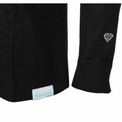 Men's T-shirt Long Sleeve DIAMOND X AC/DC - Back In Black -Cheap Gothic & Punk Shop awq033