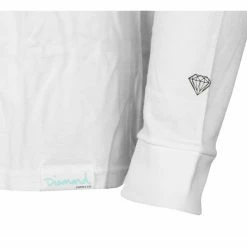 Men's T-shirt Long Sleeve DIAMOND X AC/DC - Highway To Hell - White -Cheap Gothic & Punk Shop awq050