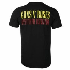 Men's T-shirt Guns N' Roses - Appetite - Black -Cheap Gothic & Punk Shop awz dww069
