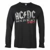 T-shirt Metal Men's AC-DC - Back In Black World Tou - AMPLIFIED