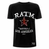 T-shirt Metal Men's Rage Against The Machine - Battle Star - NNM 1 T-shirt Metal Men's Rage Against The Machine - Battle Star - NNM -Cheap Gothic & Punk Shop battle star tee000