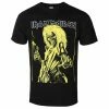 Men's T-shirt Iron Maiden - Yellow Flyer - ROCK OFF
