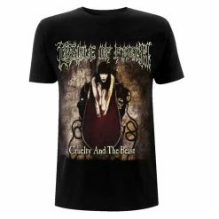 Men's T-shirt Cradle Of Filth - Cruelty And The Beast - Gildan Heavy - Black