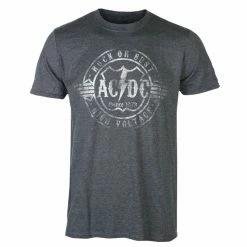 Men's T-shirt AC/DC - Rock Or Bust - HEATHER - ROCK OFF