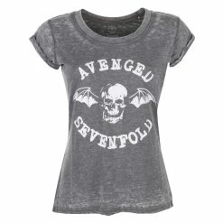 T-shirt Women Avenged Sevenfold - Deathbat - ROCK OFF