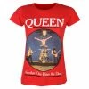Women's T-shirt Queen - Another One Bites The Dust RED - ROCK OFF 2 Women's T-shirt Queen - Another One Bites The Dust RED - ROCK OFF -Cheap Gothic & Punk Shop damske 033