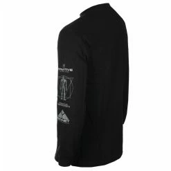 Men's Long Sleeve T-shirt DIAMOND X Terminator - Primitive Skynet - Black -Cheap Gothic & Punk Shop daww019