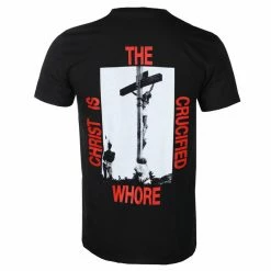 Men's T-shirt Impaled Nazarene - Christ Is The Crucified Whore - RAZAMATAZ -Cheap Gothic & Punk Shop dda004