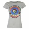 Women's T-shirt Grateful Dead - Bertha Circle Vintage Wash GREY - ROCK OFF -Cheap Gothic & Punk Shop dfgg001