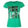 Women's T-shirt Pink Floyd - Echoes Album Montage GREEN - ROCK OFF -Cheap Gothic & Punk Shop dfgg004