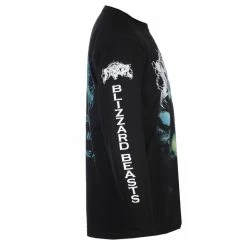 Men's T-shirt With Long Sleeve Immortal - Blizzard Beasts - RAZAMATAZ 8 Men's T-shirt With Long Sleeve Immortal - Blizzard Beasts - RAZAMATAZ -Cheap Gothic & Punk Shop dlouh 03