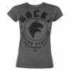 Women's T-shirt Rocky - Italian Stallion - DarkGrey - HYBRIS -Cheap Gothic & Punk Shop dmsk 006