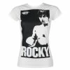 Women's T-shirt Rocky - Vintage Photo - White - HYBRIS