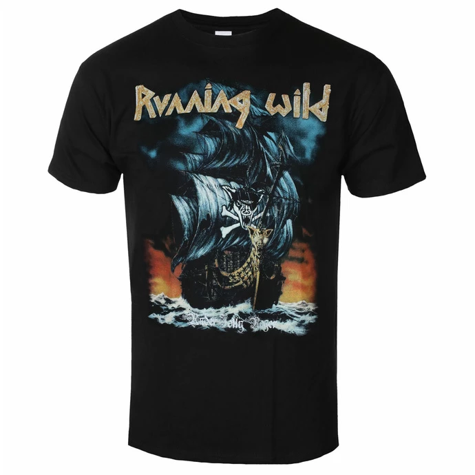 Men's T-shirt RUNNING WILD - UNDER JOLLY ROGER - PLASTIC HEAD 3 Men's T-shirt RUNNING WILD - UNDER JOLLY ROGER - PLASTIC HEAD