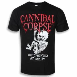 T-shirt Metal Men's Cannibal Corpse - BUTCHERED AT BIRTH BABY - PLASTIC HEAD