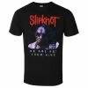 Men's T-shirt Slipknot - We Are Not Your Kind Bold Lett -Cheap Gothic & Punk Shop ewq021