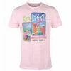 Men's T-shirt GENESIS - WORLD TOUR 78 - PINK KASHMIR - AMPLIFIED -Cheap Gothic & Punk Shop f10h32 yrthecl