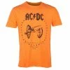 Men's T-shirt AC/DC - FOR THOSE ABOUT TO ROCK - ORANGE CRUSH - AMPLIFIED -Cheap Gothic & Punk Shop f10h36 yrthecl