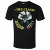 Men's T-shirt Clash - Straight To Hell Single - BLACK - ROCK OFF -Cheap Gothic & Punk Shop fettrz028