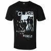 Men's T-shirt Clash - Westway To The World - BLACK - ROCK OFF -Cheap Gothic & Punk Shop fettrz045
